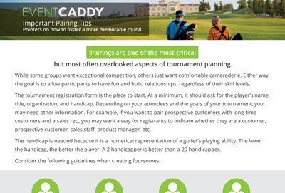 Important Pairing Tips Important Pairing Tips